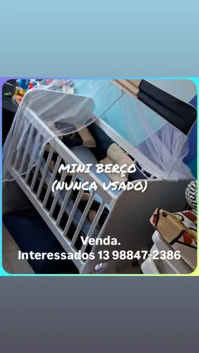 Berço americano NUNCA USADO