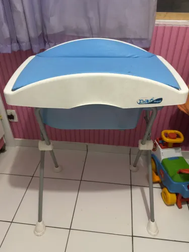 Banheira com trocador