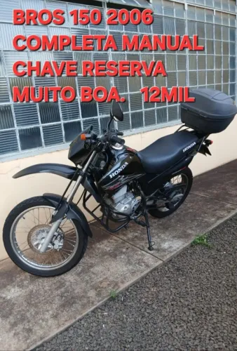 vende se Bros 150 2006 completa manual chave reserva ferramentas 12mil 