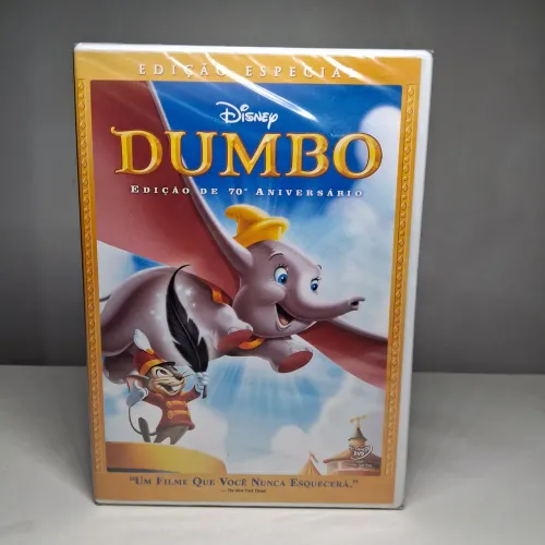Disney - DVD Dumbo Edição Especial de 70? Aniversário (Lacrado de Fábrica)