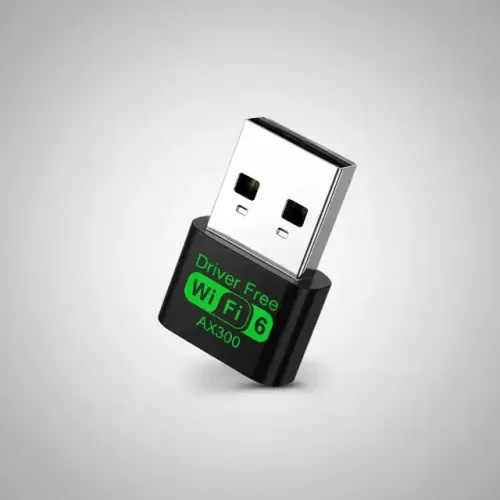 45 unidades Adaptador Usb Wifi6 Ax300 2.4ghz 802.11ax Driver Grátis integrado