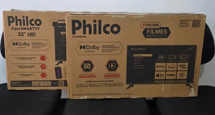 Tv Philco 32 polegadas smart Lacrada
