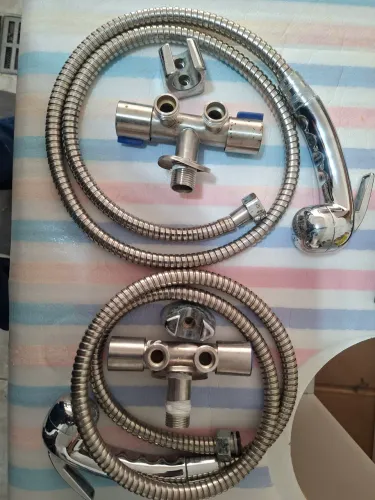 2x ducha higiênica + 2x válvula dupla