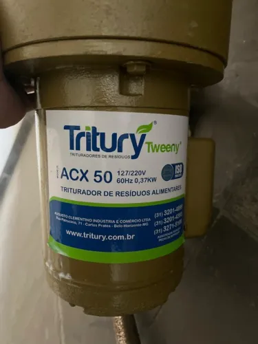 Triturador de Resíduos Alimentos Tritury ACX 50