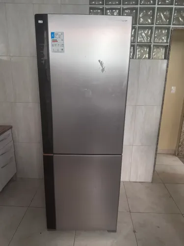 Geladeira Inteligente B= Smart Brastemp Frost Free Inverse 500 Litros Cor Inox - BRE66AK