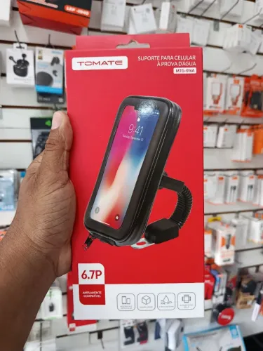 Suporte para moto chuva a prova dagua - entrega em slz e região