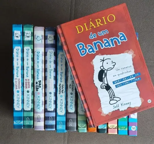  LIvros Diário de um Banana.Volumes 1 a 4