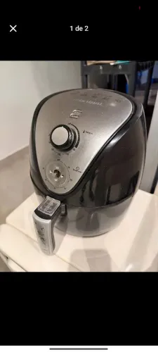 Air Fryer Mondial AF-30I Preto e Inox 3,5L com Timer
