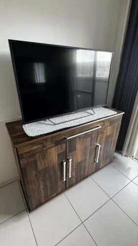 Rack Móvel Estante Sala