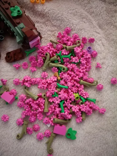 Peças plantas lego 