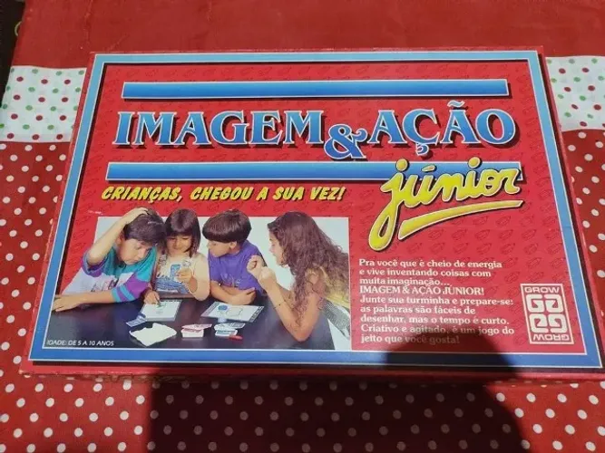 Imagem e Ação Junior - Tabuleiro Antigo da Grow Completo
