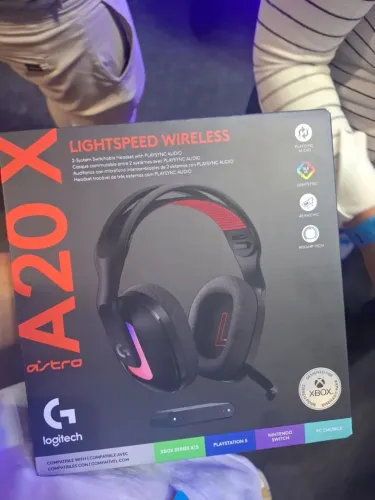 PRÉ-LANÇAMENTO NOVO Headset Gamer Sem Fio Logitech G Astro A20 X