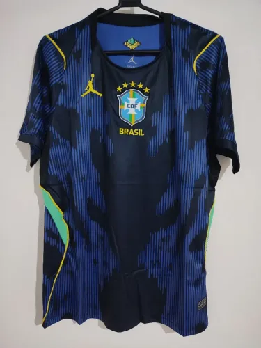 Camisa do Brasil Azul Masculina Copa 2026 Camisa de time lançamento 2026
