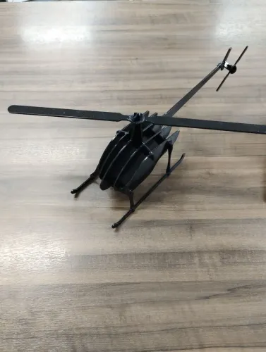 Helicóptero em aço para Decoração