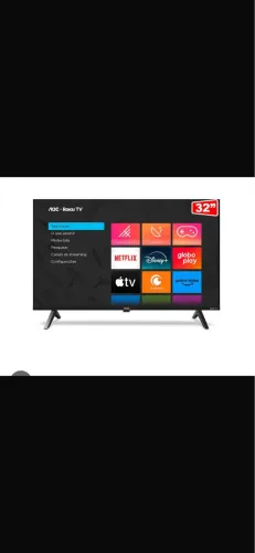 Tv Roku 2 meses de comprada , pouco uso e na garantia de 2 anos