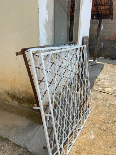 Grade de ferro 1,20x1,20 nova