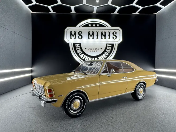 Miniatura California Classics -1976 Chevrolet Opala Coupe Bage 1/24 Lacrado na Caixa
