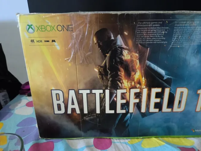 Xbox one s 1 tera edição especial batlefild 1