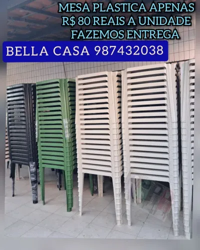 MESA PRETA ENTREGO HOJE