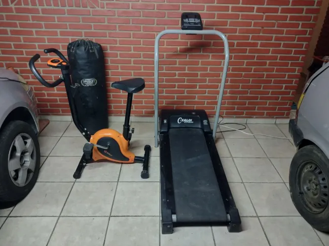 Vendo tudo. Kit treino em casa