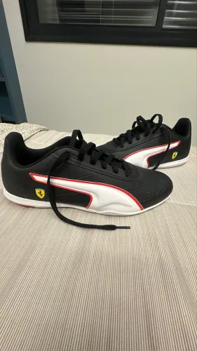 Tênis Scuderia Ferrari x Puma Tune Cat 'Black White'