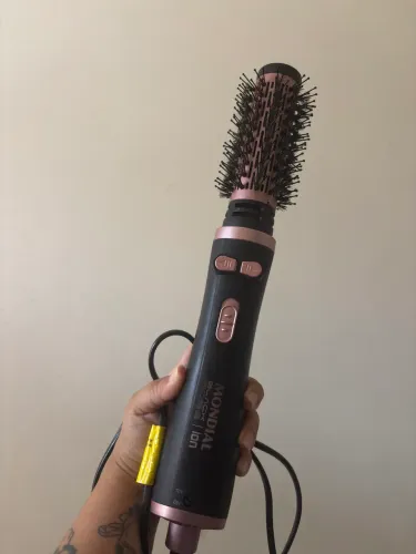 Escova secadora giratória