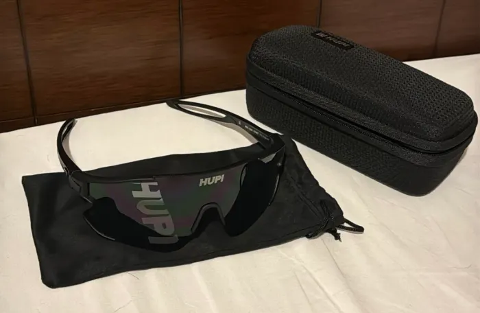 Óculos de Sol HUPI Bornio Preto - Lente Preta