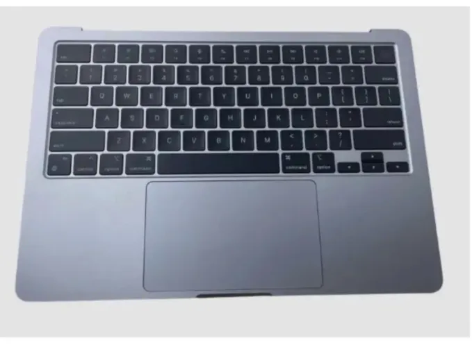 Top case carcaça MacBook Air 13 pol. A2681 M2 original