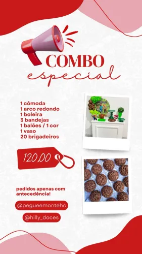 Festa na mesa promoção
