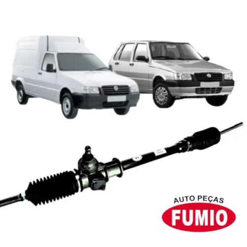 Caixa de direção do fiat uno/fiorino remanufaturada.