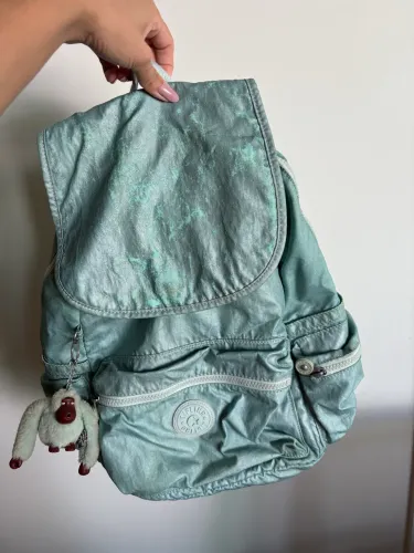 Mochila Kipling Azul Metálico