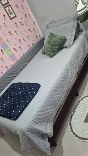Cama box solteiro com colchão