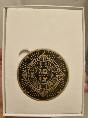 Medalha de 10 anos do League of Legends