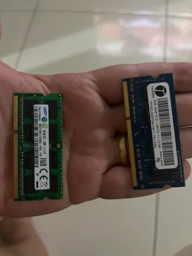 Memória ram notebook 2 x 4gb ddr3
