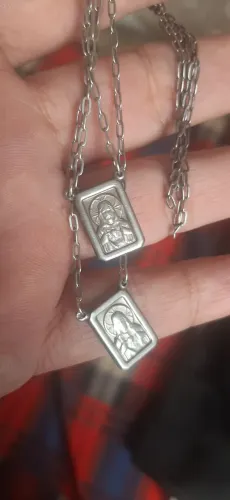 Escapulario de prata