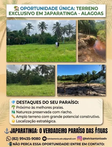 OPORTUNIDADE EM JAPARATINGA ! TERRENO 16x20m!