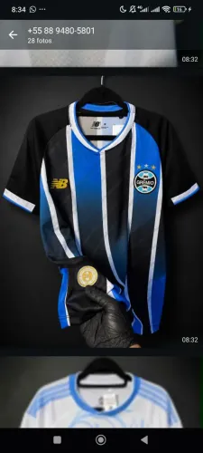 Camisa do Grêmio Lançamento 26/27
