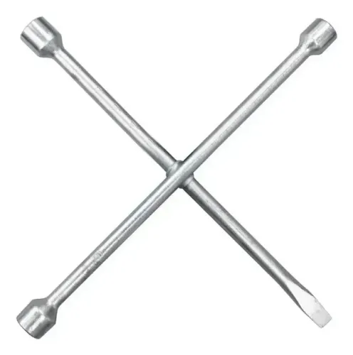 Chave Roda Tipo Cruz C/ Espatula 3 Bocas de 17mm 19mm 21mm