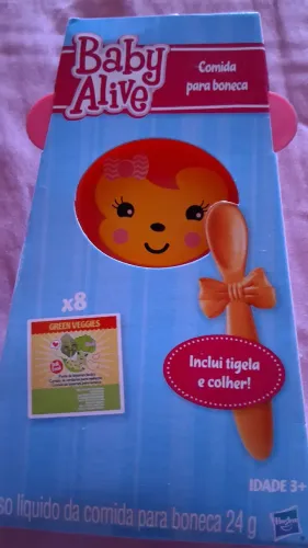Kit papinha baby alive hasbro 