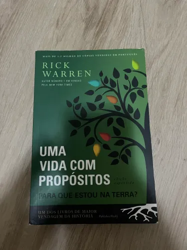 Livro Uma vida com propósito