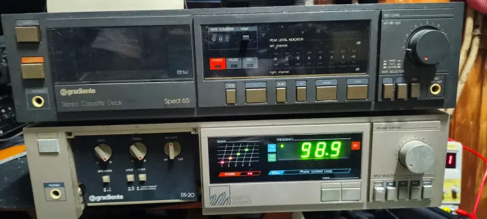 Receiver gradiente +caixa de som