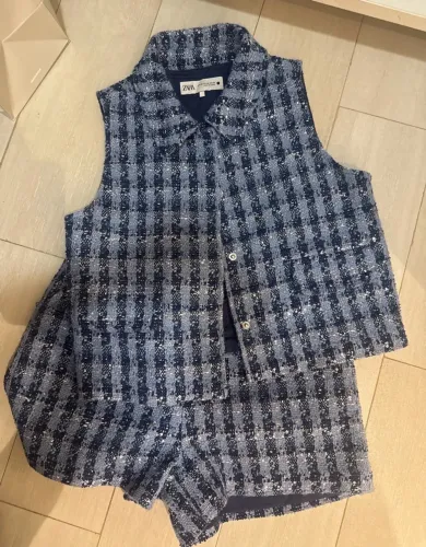 Conjunto tweed - Zara - PP