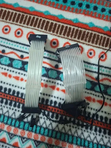Cabos extensor rgb placa mãe e placa de vídeo