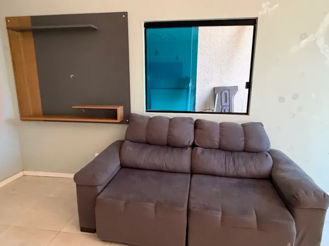 Sofá + Painel de parede