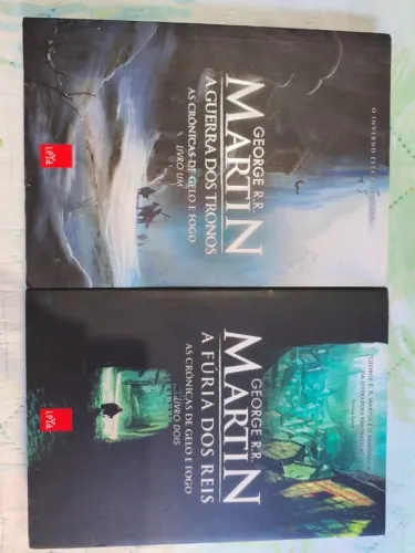Livro um + Livro dois - Guerra dos Tronos