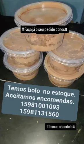VENDEMOS BOLO DE POTE 