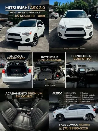 Mitsubishi ASX 2.0 16V 160cv Aut. 2014