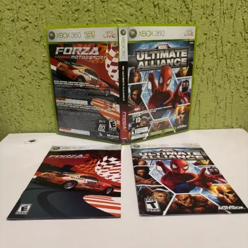 Forza Motorsport 2 + Marvel Ultimate Alliance (2 discos) para Xbox 360