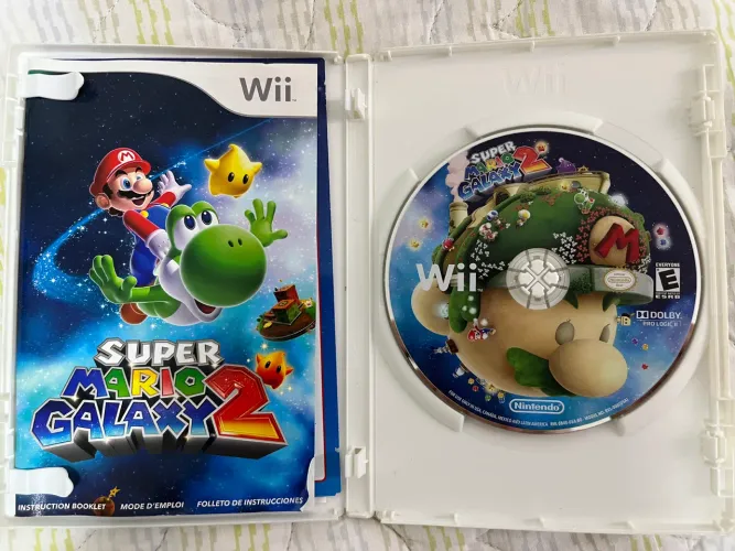 Jogo super mario galaxy 2 nintendo wii