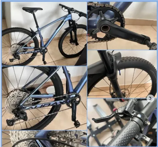 BICICLETA AUDAX AUGE 600 CARBON TAMANHO 17 (M) 2022